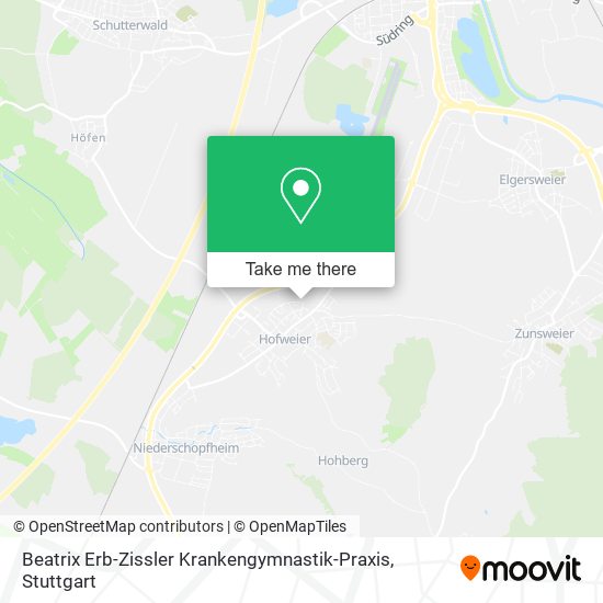 Beatrix Erb-Zissler Krankengymnastik-Praxis map
