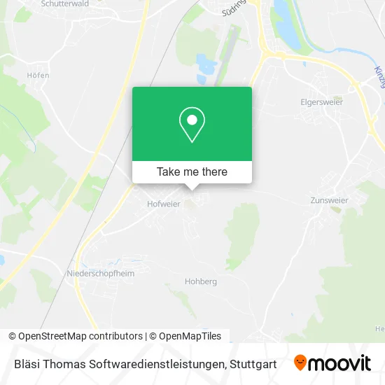 Карта Bläsi Thomas Softwaredienstleistungen