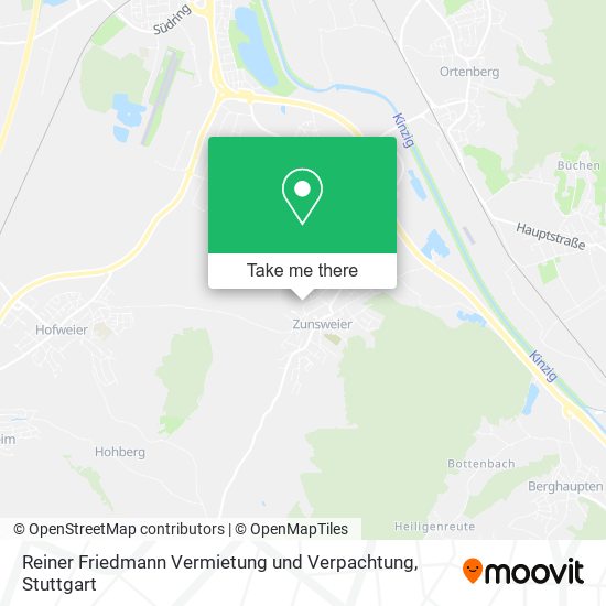 Reiner Friedmann Vermietung und Verpachtung map