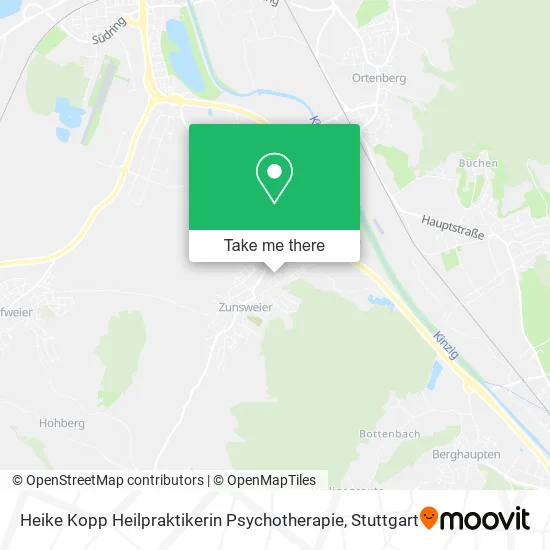 Карта Heike Kopp Heilpraktikerin Psychotherapie