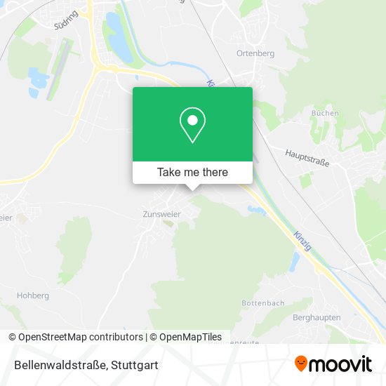 Bellenwaldstraße map