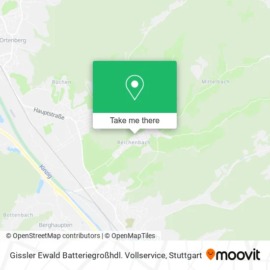 Gissler Ewald Batteriegroßhdl. Vollservice map