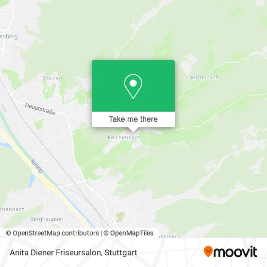 Карта Anita Diener Friseursalon