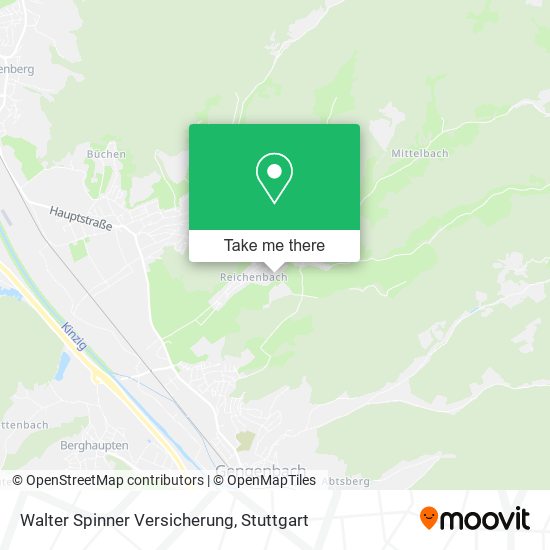 Карта Walter Spinner Versicherung