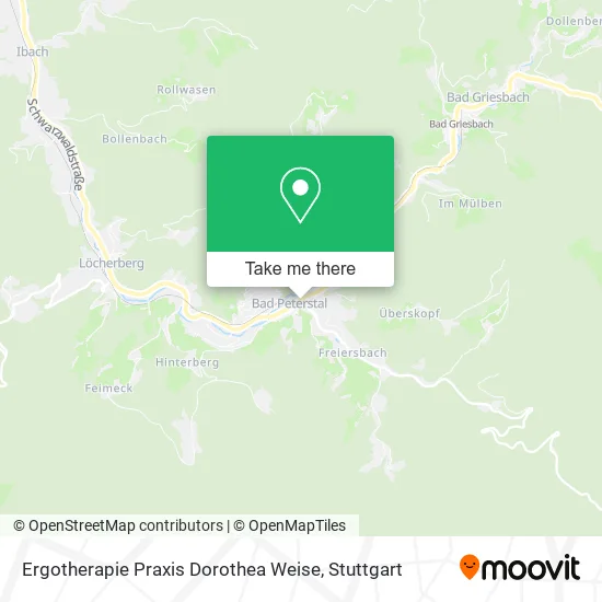 Карта Ergotherapie Praxis Dorothea Weise