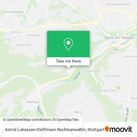 Карта Astrid Lukassen-Kleffmann Rechtsanwältin