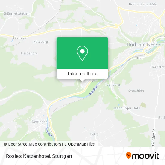 Карта Rosie's Katzenhotel