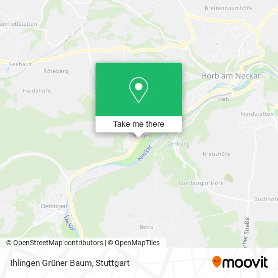 Карта Ihlingen Grüner Baum