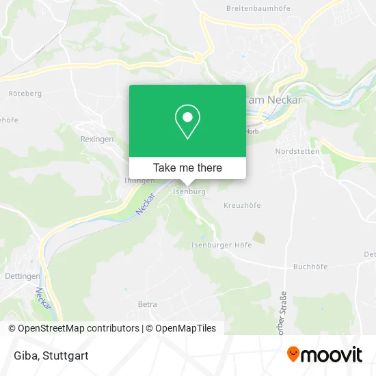 Карта Giba