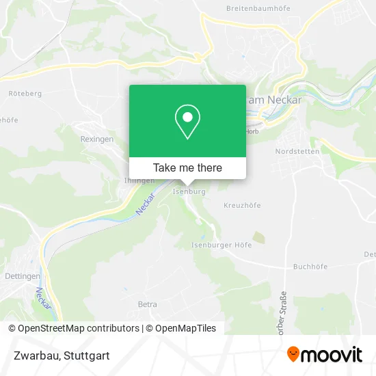 Карта Zwarbau