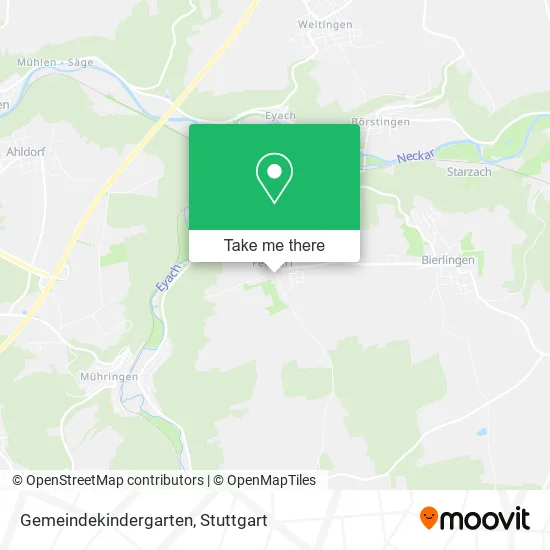 Карта Gemeindekindergarten
