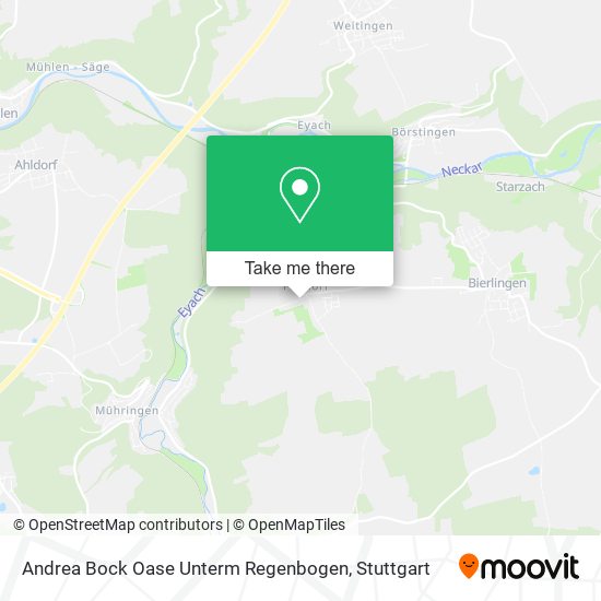 Andrea Bock Oase Unterm Regenbogen map
