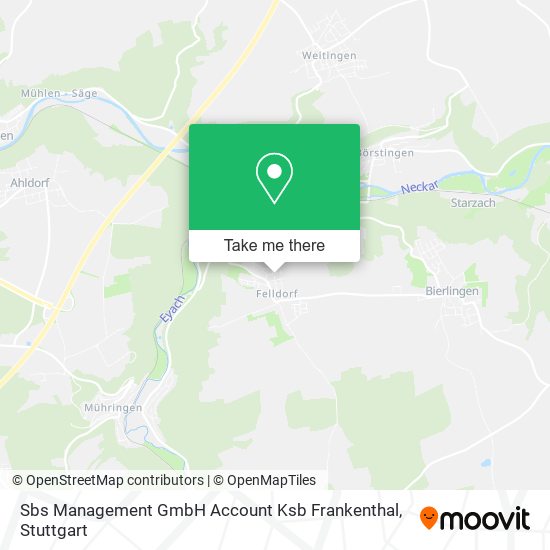 Карта Sbs Management GmbH Account Ksb Frankenthal