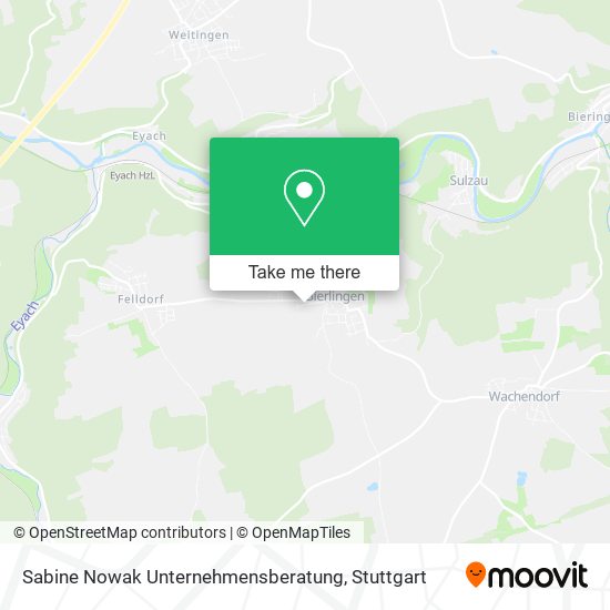 Sabine Nowak Unternehmensberatung map