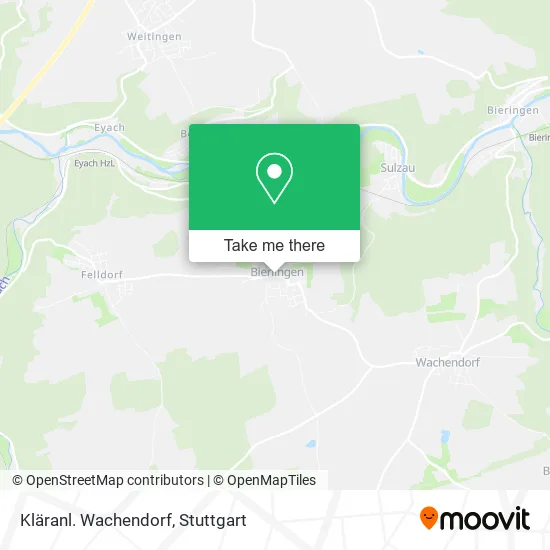 Карта Kläranl. Wachendorf