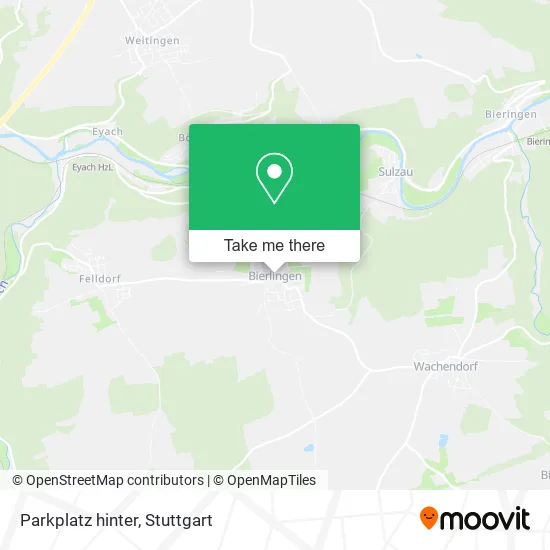 Карта Parkplatz hinter