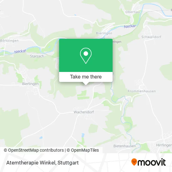 Карта Atemtherapie Winkel