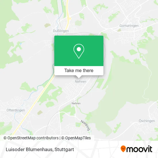 Luisoder Blumenhaus map