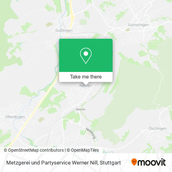 Карта Metzgerei und Partyservice Werner Nill
