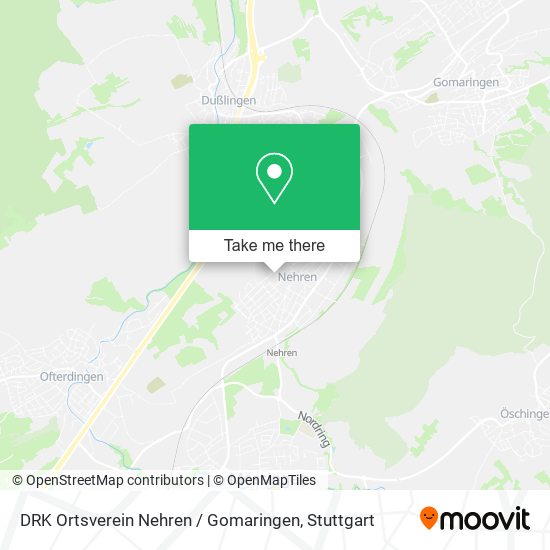 DRK Ortsverein Nehren / Gomaringen map