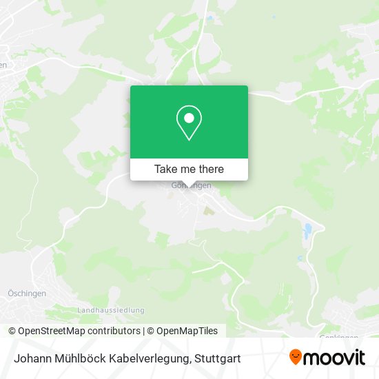 Johann Mühlböck Kabelverlegung map