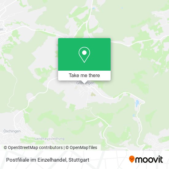 Postfiliale im Einzelhandel map