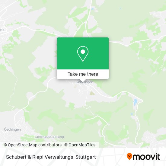 Schubert & Riepl Verwaltungs map