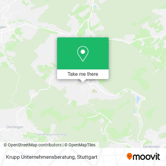 Krupp Unternehmensberatung map