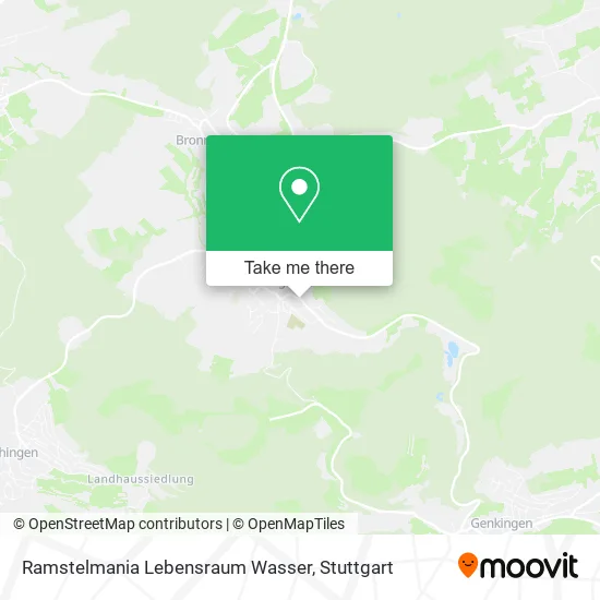 Карта Ramstelmania Lebensraum Wasser