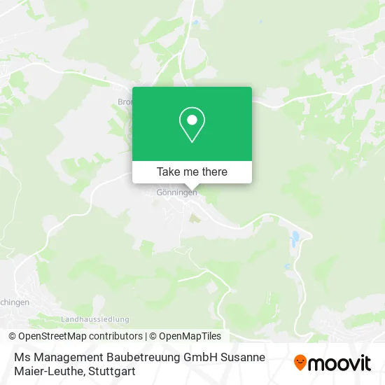 Карта Ms Management Baubetreuung GmbH Susanne Maier-Leuthe