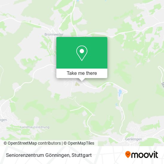 Seniorenzentrum Gönningen map