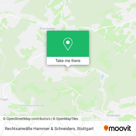 Карта Rechtsanwälte Hammer & Schneiders