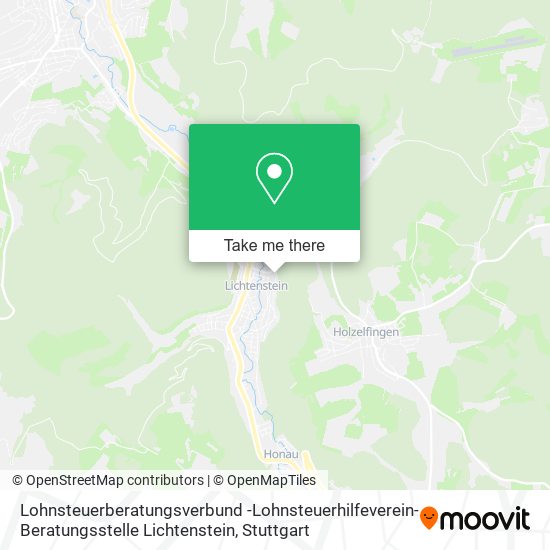 Lohnsteuerberatungsverbund -Lohnsteuerhilfeverein- Beratungsstelle Lichtenstein map