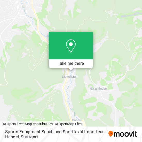 Sports Equipment Schuh und Sporttextil Importeur Handel map