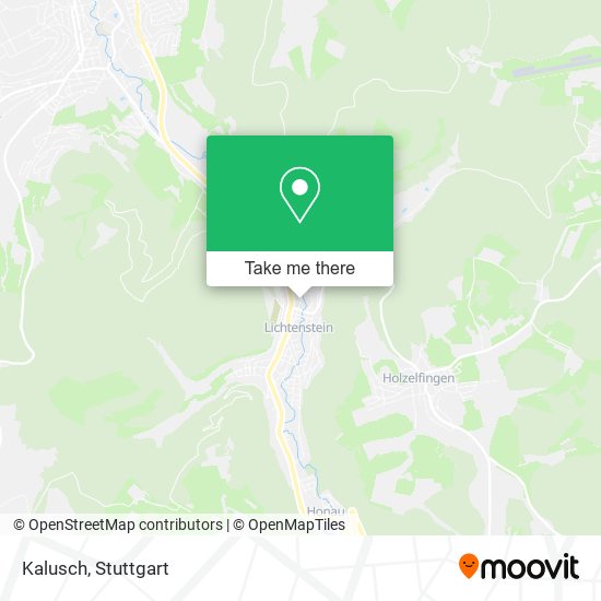 Kalusch map