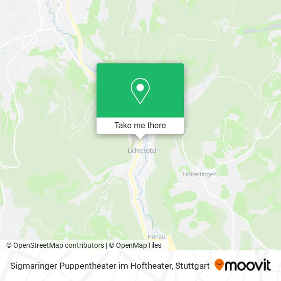 Карта Sigmaringer Puppentheater im Hoftheater