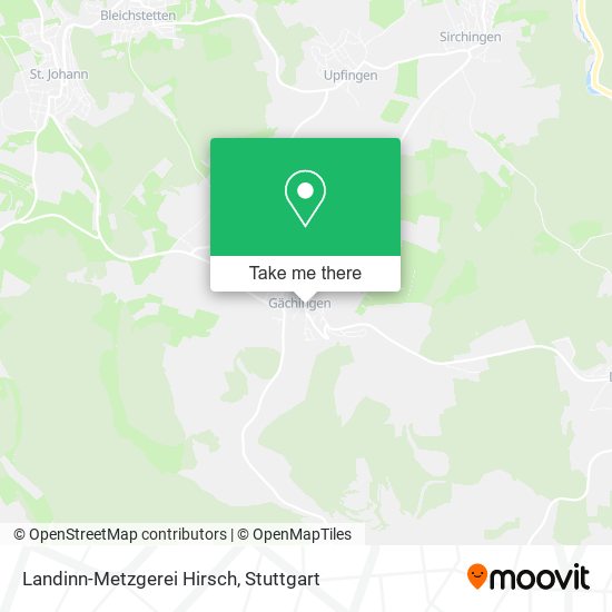 Landinn-Metzgerei Hirsch map