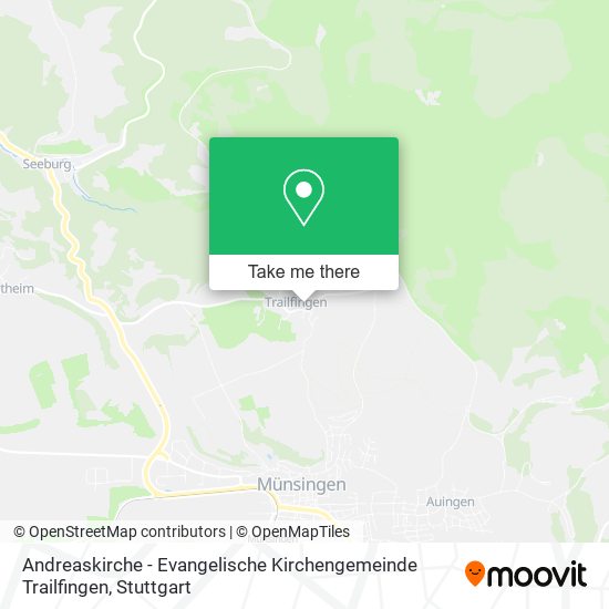 Andreaskirche - Evangelische Kirchengemeinde Trailfingen map