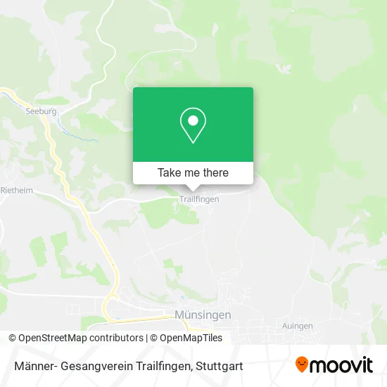 Карта Männer- Gesangverein Trailfingen