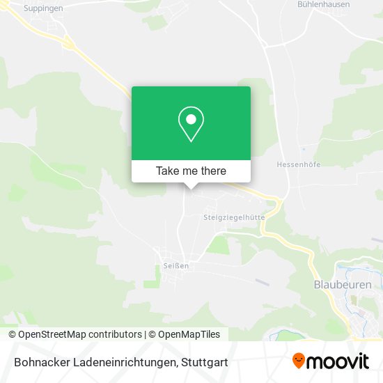 Карта Bohnacker Ladeneinrichtungen