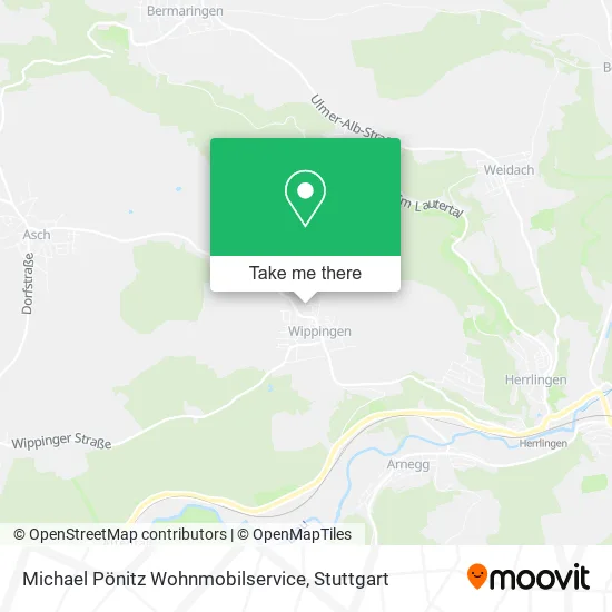 Карта Michael Pönitz Wohnmobilservice