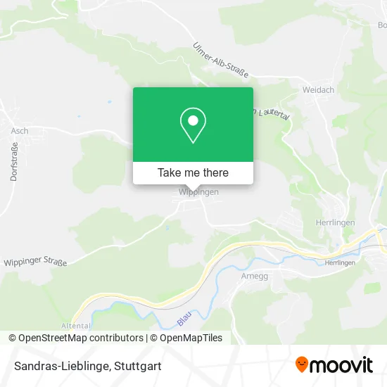 Карта Sandras-Lieblinge