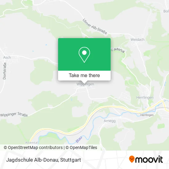 Карта Jagdschule Alb-Donau
