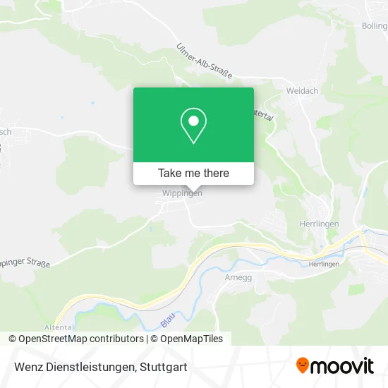 Карта Wenz Dienstleistungen