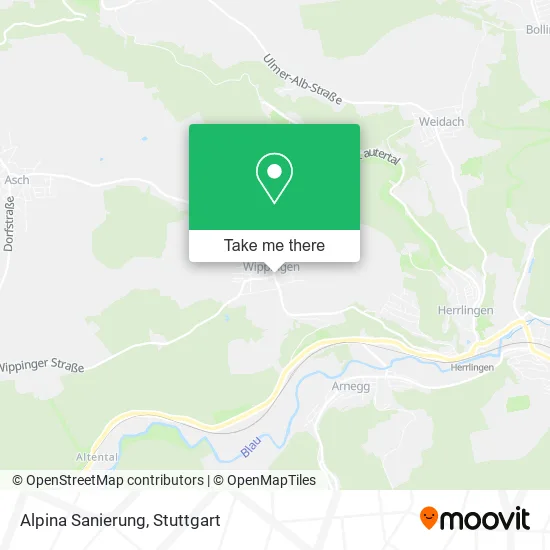 Карта Alpina Sanierung