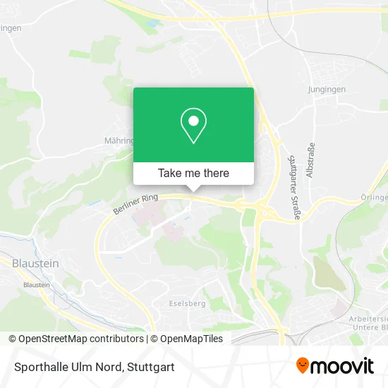 Карта Sporthalle Ulm Nord