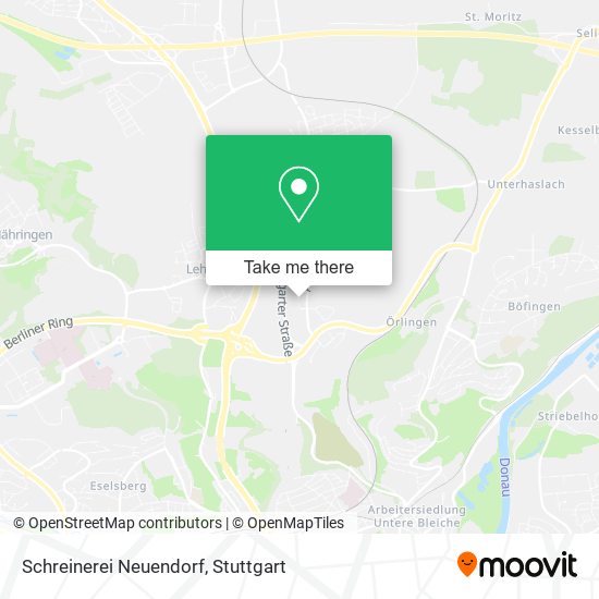 Schreinerei Neuendorf map