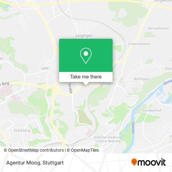 Agentur Moog map