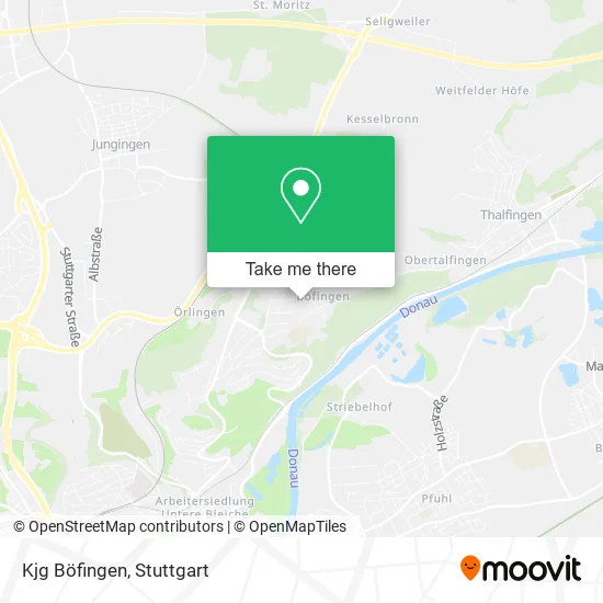 Карта Kjg Böfingen