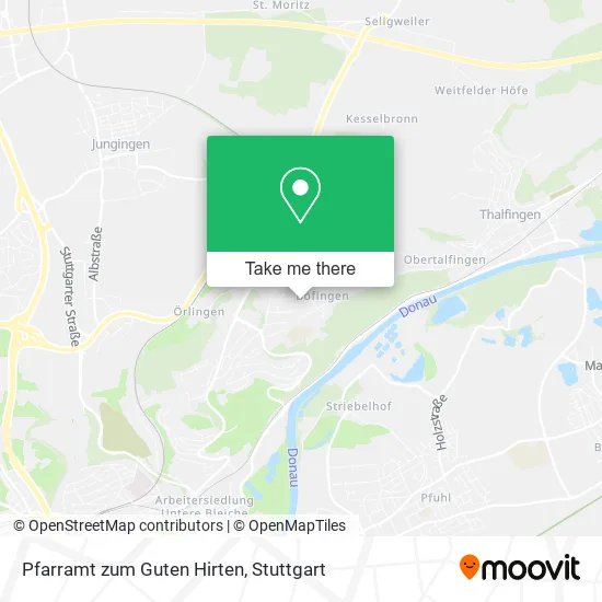 Карта Pfarramt zum Guten Hirten